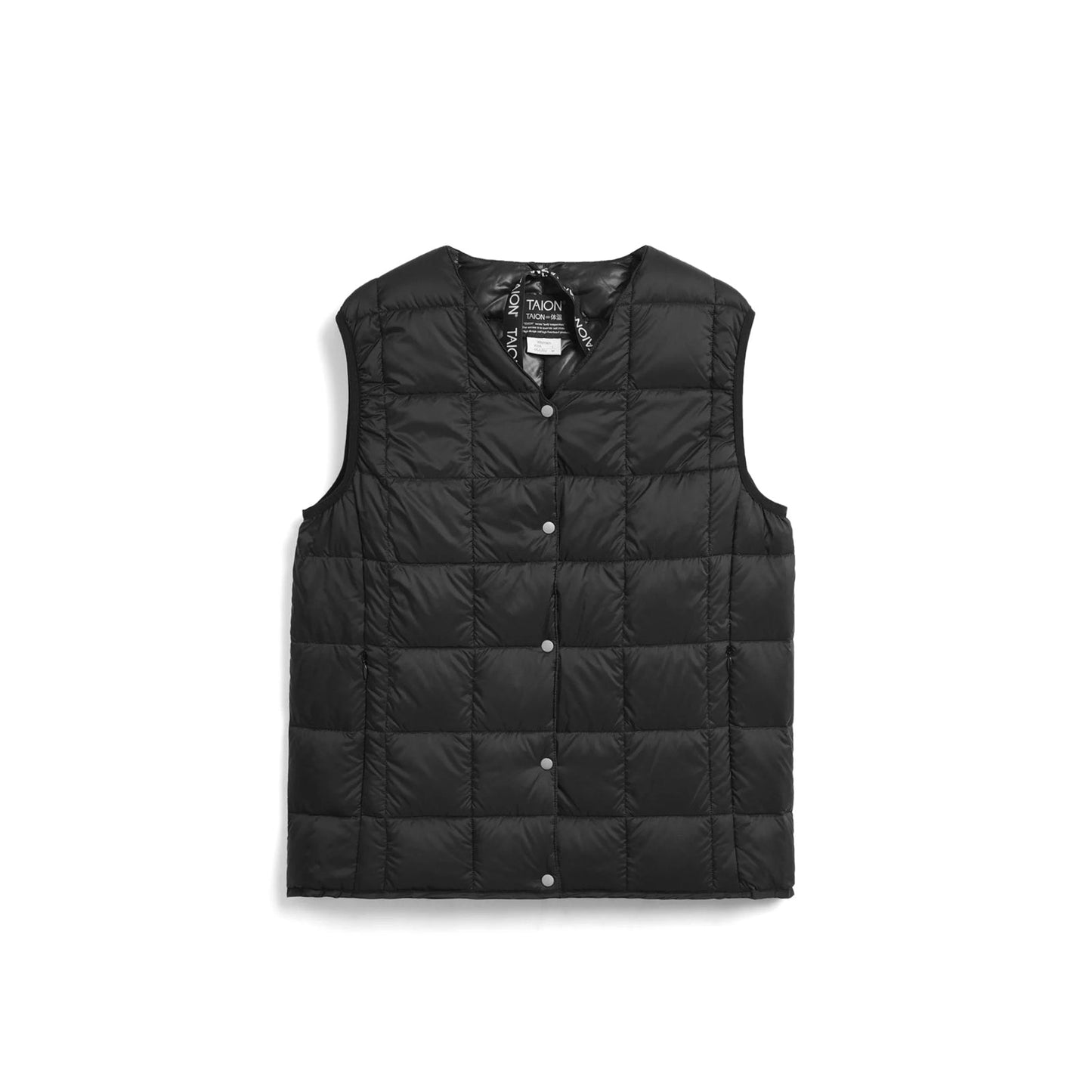 Taion V-Neck Button Down Vest