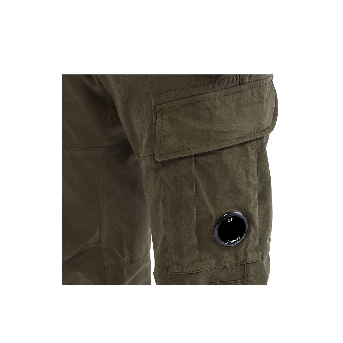 C.P. Company Stretch Sateen Cargo Pants Ergonomic Fit