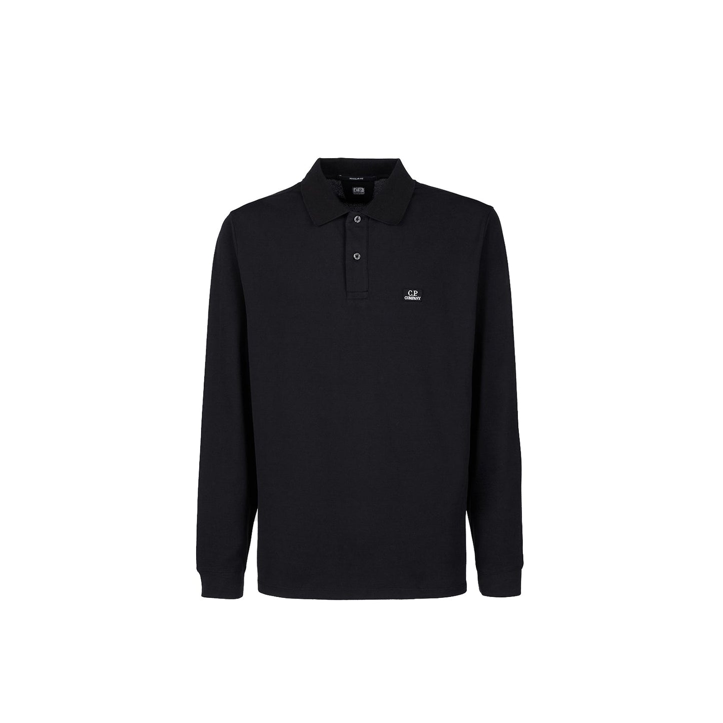 C.P. Company Polo - Long Sleeve Stretch Piquet