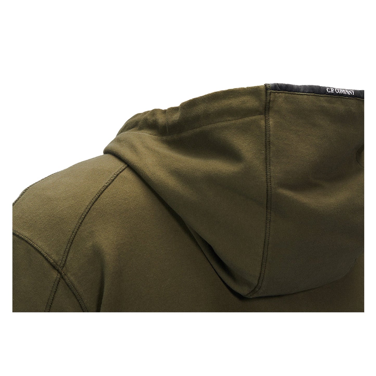 C.P. Company Sweatshirts - Hooded Open Light Fleece