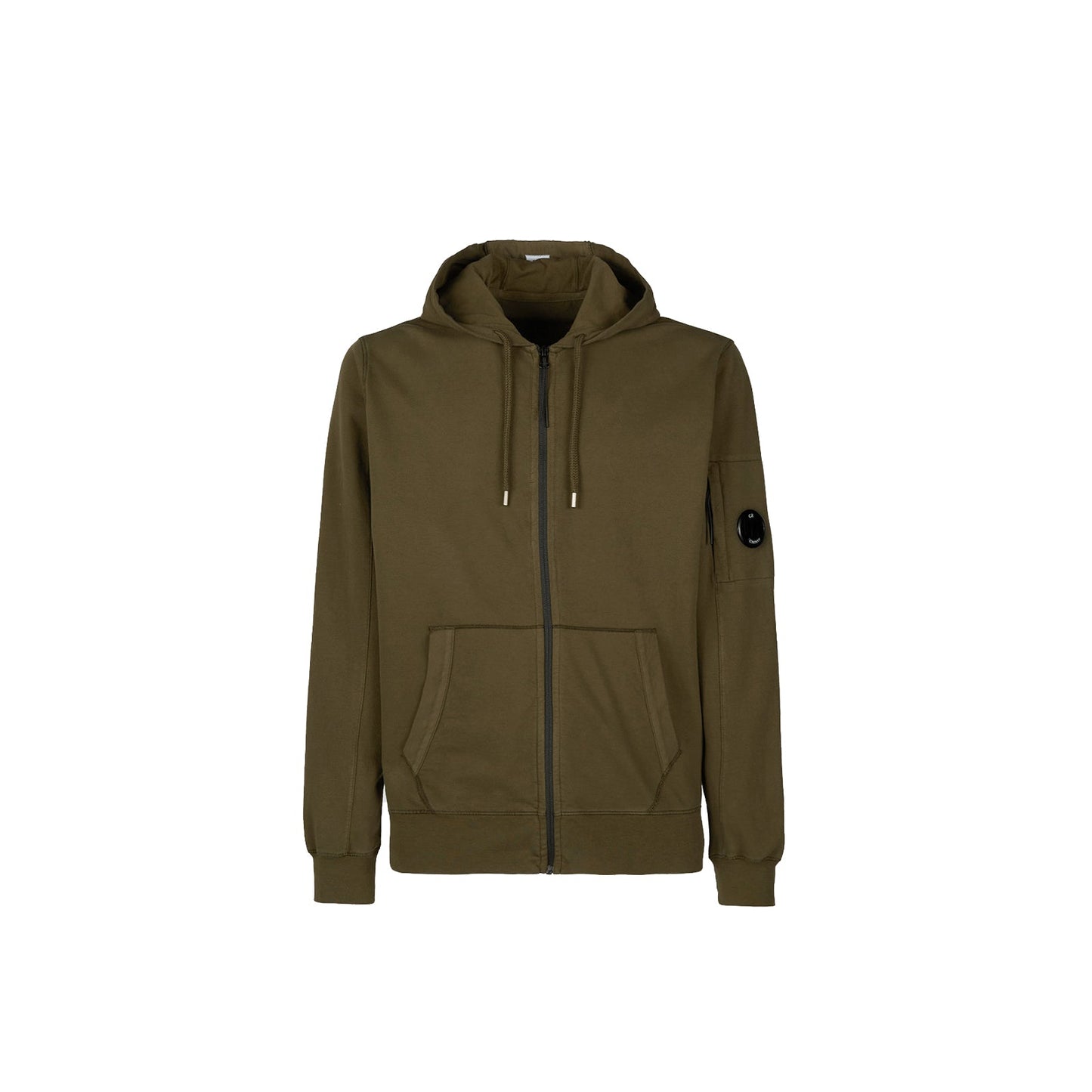C.P. Company Sweatshirts - Hooded Open Light Fleece