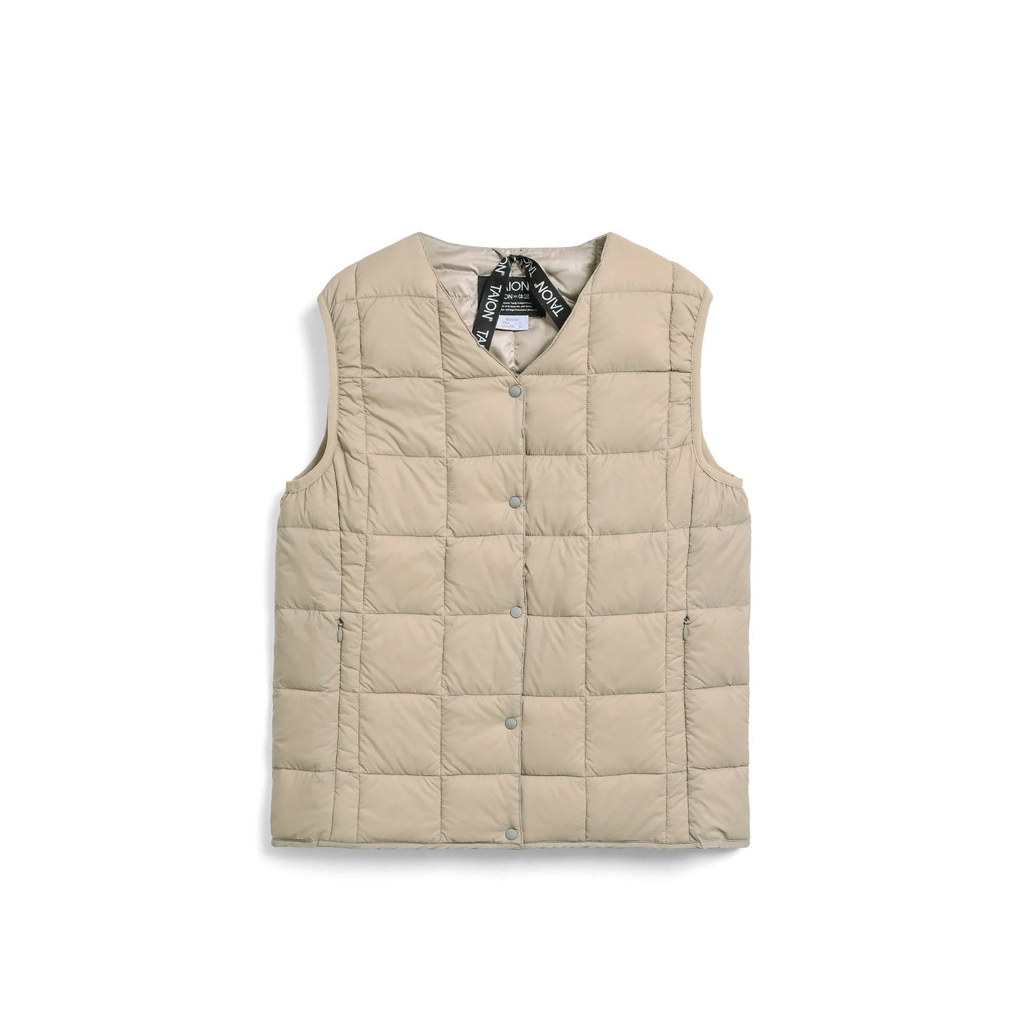 Taion V-Neck Button Down Vest