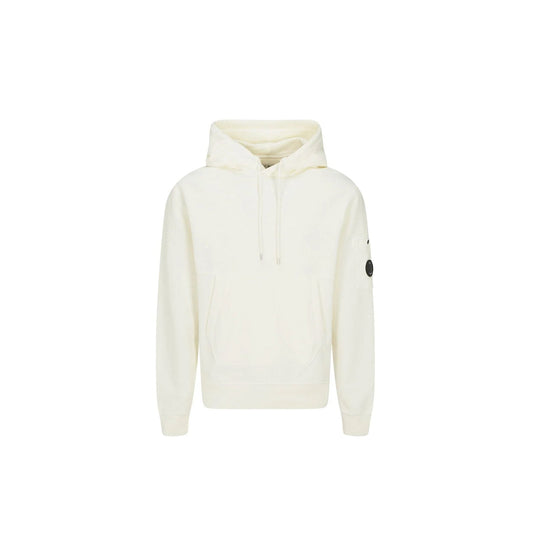 C.P. Company Sweatshirts - Sweat Hooded Brushed Emerized Diagonal Fleece